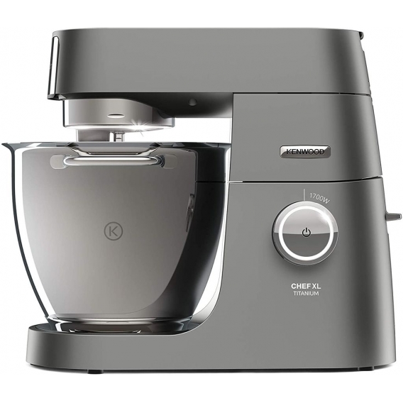 Kenwood KVL 8361S Chef XL Titanium Küchenmaschine 1.700 Watt 6,7 Liter silber