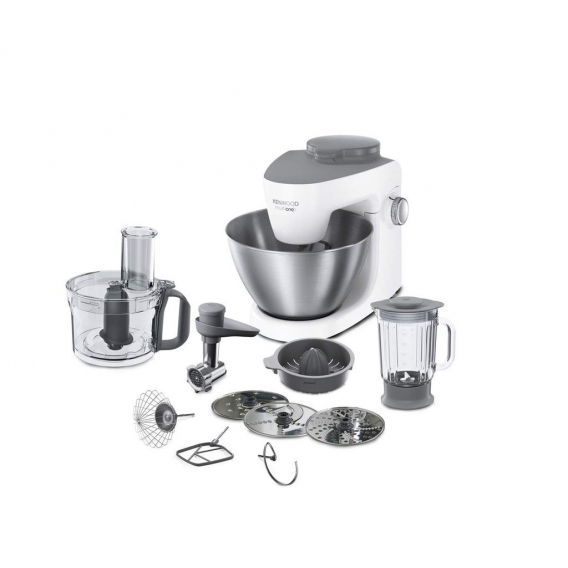 Kenwood KHH 323WH MultiOne - 1000 Watt Küchenmaschine mit viel Zubehör