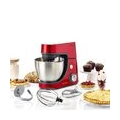 Moulinex QA512G10 Küchenmaschine Masterchef Gourmet mit Mixer Gemüseschneider 8-Gang-Puls-Petrin-Schneebesen Flex Elektromixer 1