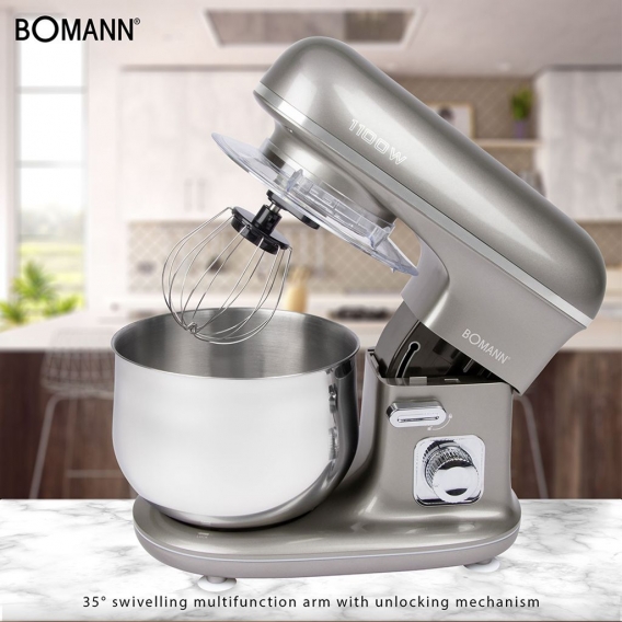 Bomann Knetmaschine KM 6010 CB titan