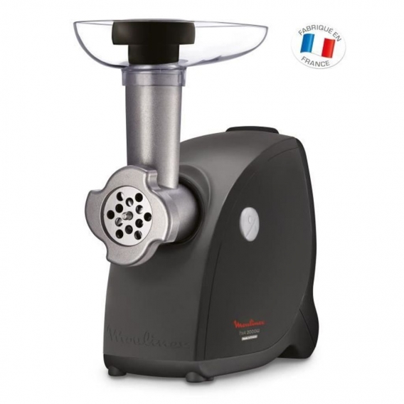 Hachoir à viande HV4 Meat mincer-2000W-2,3 kg/min-2 grilles-3 cônes-Noir