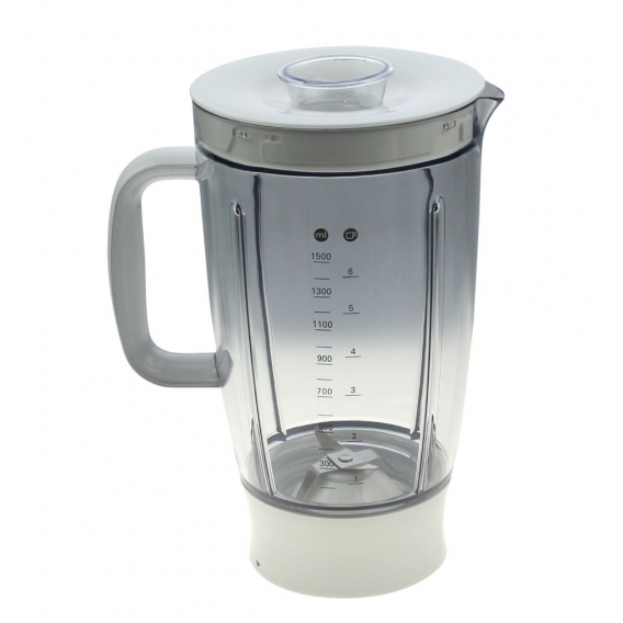 Kenwood KW681153 Mixbecher 1,5l weiß für u.a. BL530 FP510 FP540 Küchenmaschine