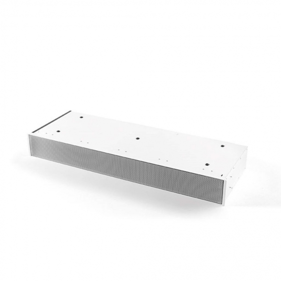 Novy flache Umluftbox mit Monoblockfilter 98 mm weiß (98x818x290mm) 7921400