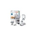 Bosch MC812M844/S844 Foodprozessor, 1250 Watt, 3,9 l Behälter, Standmixeraufsatz, Geschwindigkeiten stufenlos einstellbar, Unive