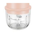 Mini Food Chopper Elektrischer Multifunktions Chopper für Babynahrung, 300 Ml Küchen Küchenmaschine Edelstahlklingen, USB Ladege