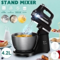 SOKANY Electric Food Stand Mixer 800W 5-Gang-Edelstahl 4.2L Rührschüssel