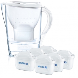 More about BRITA Wasserfilter Marella im Vorratspack mit 6 x Maxtra Kartuschen, Farbe Weiß