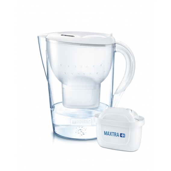 Wasserfilter-Kanne Marella XL weiß