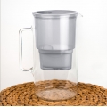 Wessper Glaskanne Crystaline 2.5L mit Wessper AquaMax Filter - Grau