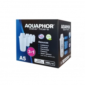 More about AQUAPHOR Filterkartusche A5 Pack 4 - gegen Kalk, Chlor, Schwermetalle & weitere Stoffe im Leitungswasser, passend für AQUAPHOR P