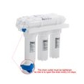 5-stufige Ultrafiltration Home Kitchen Trinkhahn Leitungswasserreiniger Filter Umkehrosmose Trinkwasserfiltrationssystem Wasserf