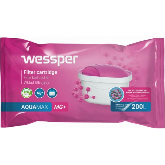 Wessper Pack 10 Magnesium Filter Kartuschen komp. mit Brita Maxtra, PearlCo, AmazonBasics