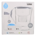 Wasserfilter Filterkrug Dafi Luna Unimax + Wasserflasche + 2 Filter