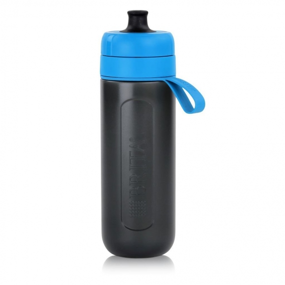 BRITA Wasserfilter-Flasche fill&go Active Blau - Sport Trinkflasche (1er Pack)