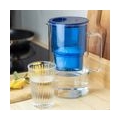 Wasser Filterkanne - Glas - Inklusive 1 Wasserfilter-Kartusche - Reduziert Kalk und Chlor - 2,7 Liter