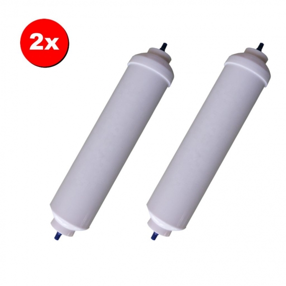 2x Ersatz Wasserfilter Kühlschrankfilter für viele Samsung Kühlschränke wie RS21DCMS1 RS21DCNS1 RS21DCSV1 ersetzt DA29-10105J HA