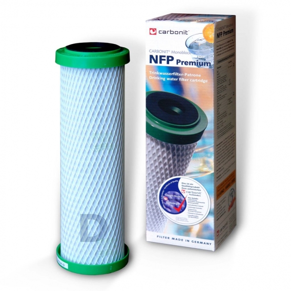 NFP Premium D-9, Carbonit Monoblock Wasserfilter