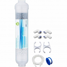 More about 10 Zoll Inline 6 Stufe Alkalischer Wasserfilter Kit pH+ für Umkehrosmosesystem -1/4 Zoll Anschluss