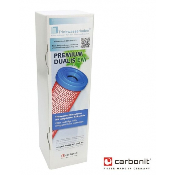 Carbonit Premium Dualis EM Wasserfilter passend für u.a. Sanuno, Vario