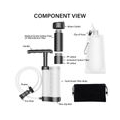 Wasseraufbereitungspumpe Wasserfiltrationssystem mit 0,01 Mikron Wasserfilter Tragbare Outdoor-Notfall-š¹berlebensausrš¹stung fš