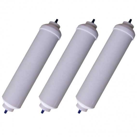 3x Ersatz Wasserfilter Kühlschrankfilter für viele Samsung Kühlschränke wie RS21DCMS1 RS21DCNS1 RS21DCSV1 ersetzt DA29-10105J HA