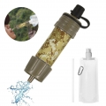 Wasserfilter Outdoor Tragbarer Camping Wasseraufbereitung Entfernt 99.99% Bakterien Filter auf 0,01 Microns