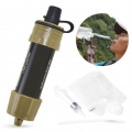 Wasserfilter Outdoor Tragbarer Camping Wasseraufbereitung Entfernt 99.99% Bakterien Filter auf 0,01 Microns