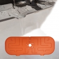 Dick und langlebig Wasserhahn-Absorptionsmatte Wrap-Around-Design-Wasserhahn-Spritzfänger für die Küche Einfache Installation un