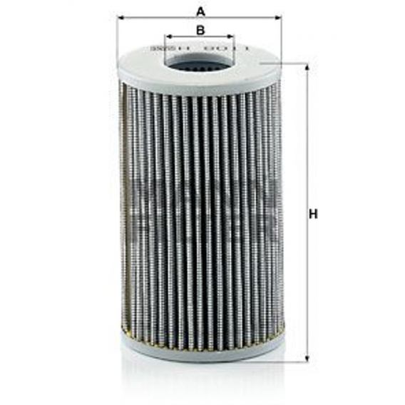 Original MANN-FILTER Filter Arbeitshydraulik H 8011