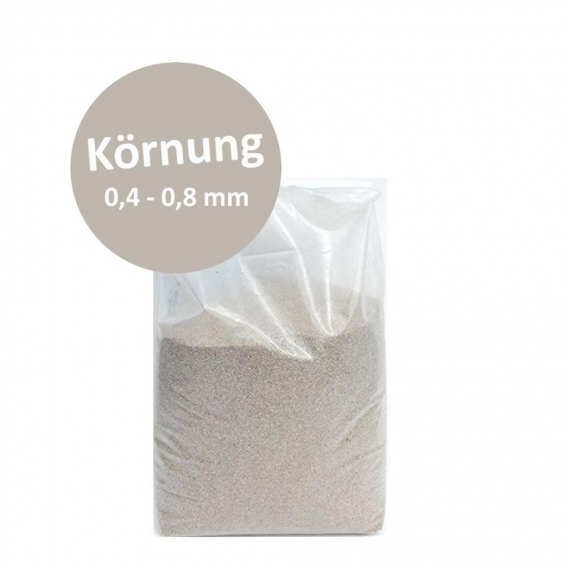 Filtersand Körnung 0,4 - 0,8 mm BIG Pack 1000 kg für Trinkwasser und Sand Filteranlagen und Pool Sandfilteranlagen DIN EN 19623