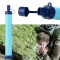 Tragbare Wasserfilter Trinkwasserfilter Wasseraufbereiter für den Außenbereich Strohwasseraufbereitungsfiltration, Wild Survival