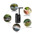 Wasserfilter,3000,L,Tragbarer,Camping-Tischwasserfilter,Entfernt,Virus,Schwermetall,,mit,Aufbewahrungstasche