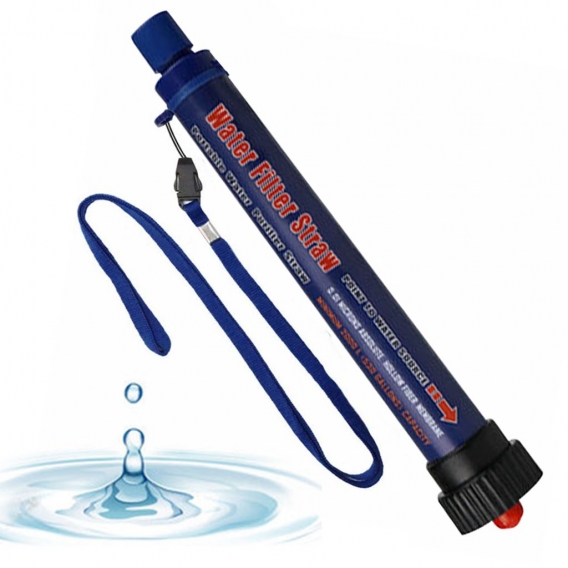 Wasserfilter,Outdoor,2000L,Mini,Tragbarer,Camping,Wasseraufbereitung,Entfernt,Bakterien,Filter,auf,0,01,Microns,für,Wandern