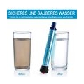 Wasserfilter Outdoor Mini Tragbarer Camping Wasseraufbereitung Entfernt 99.99% Bakterien Filter auf 0,01 Microns für Wandern Tre