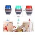 6PCS Mini Wasserhahn Wasserfilter Aktivkohle-runder Hahn Wasser Filter - Mini Home Coconut Aktivkohlefilter - Küche Werkzeug