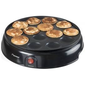 More about Bestron Poffertjes Maker im Retro Design, Mini Pfannkuchen Automat, mit Antihaftbeschichtung, Sweet Dreams, 800 W, Schwarz