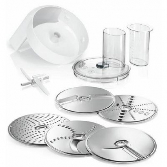 Bosch MUZ5VL1 VeggieLove Set Durchlaufschnitzler inkl. 5 Scheiben für MUM5