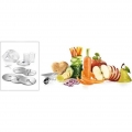 Bosch MUZ5VL1 VeggieLove Set Durchlaufschnitzler inkl. 5 Scheiben für MUM5