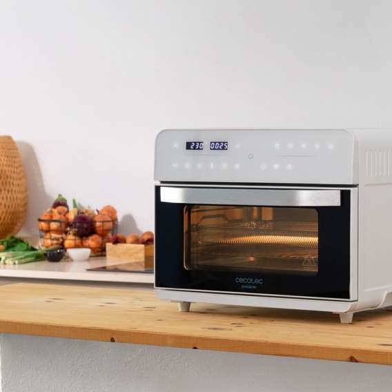 Cecotec Tischbackofen Bake&Fry 2500 Touch White