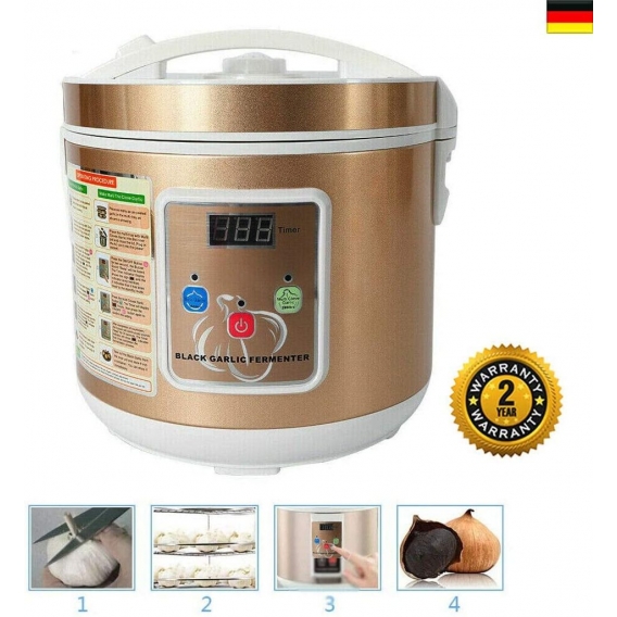 5L Schwarzer Knoblauch Fermenter Automatik Garlic Gären Maschine Schwarzer Knoblauch Fermenter Nähmaschine Vollautomatische Inte