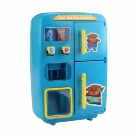More about Pretend Play Kitchen Food Set Spielzeug Realistischer Kühlschrank Verkaufsautomat Farbe Blau