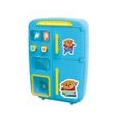Pretend Play Kitchen Food Set Spielzeug Realistischer Kühlschrank Verkaufsautomat Farbe Blau