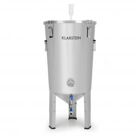 More about Klarstein Gärkeller Pro Fermenter - Fermentierkessel, Maischekessel, konisch, zum Bierbrauen oder Wein gären, 30 l, Thermometer,