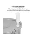 Klarstein Gärkeller Pro Fermenter - Fermentierkessel, Maischekessel, konisch, zum Bierbrauen oder Wein gären, 30 l, Thermometer,