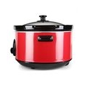 Klarstein Bristol 65 - Slow Cooker , Schongarer , Schmor-Kochtopf , 6,5 Liter , herausnehmbarer Innentopf aus Keramik , Edelstah