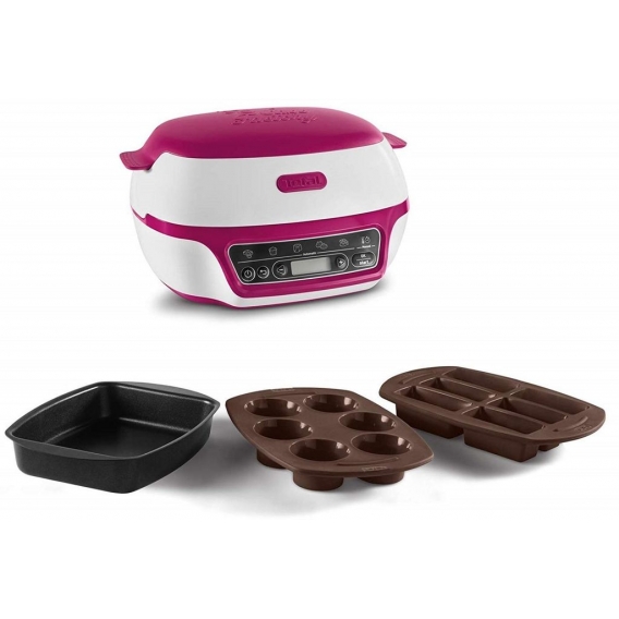 Tefal KD801811 Cake Factory Maschine Intelligent Device Kuchen Kochen Freundlich Melts Meringues Gebäck Moulds inklusive Muffins