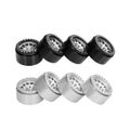 8er Pack 1,9 \"Beadlock Felge Aus Metall Für 1/10 Axial SCX10 II 90046 D90 HSP RC Car Rock