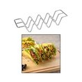 1 Stück Taco Halter Ständer Edelstahl Metall Taco Grill Rack Taco Shell Tablett Backofen Spülmaschinenfest Halten bis zu 4 Tacos