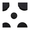 5Pcs / Set Rahmenrohrlochstopfen Ersetzt Ersatzteile Ersatz Tragbares Zubehör Dekorieren Durable Fit für BMW R1200RT LC 2014-201