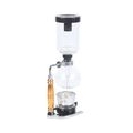 600 ml Siphon-Kaffeemaschine Vakuum-Kaffeemaschine Glastyp 3 Tasse mit Rührstab + Messlöffel